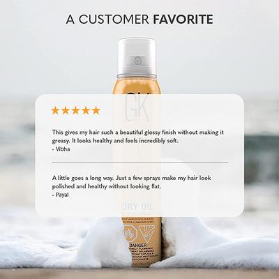 Gkhair Dry Oil Shine Spray 115 ml - Hair Sprays & Mists