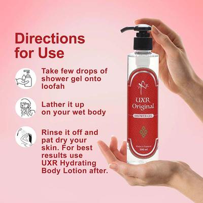UXR Bath & Body Original Shower Gel 200 ml - Shower Gels & Body Wash