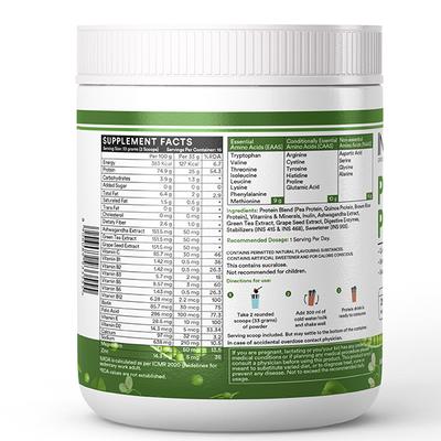 INLIFE Plant Protein Powder - Coffee Flavour 500 g - Protein Drink