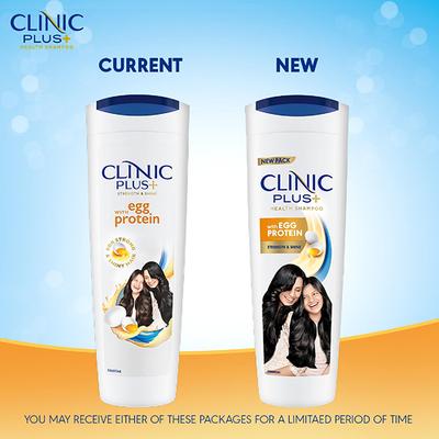 Clinic Plus Strength & Shine with Egg protein Shampoo 650 ml - Shampoos