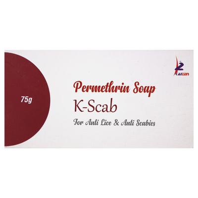 K SCAB Soap 75gm - Skin Infections-Tps