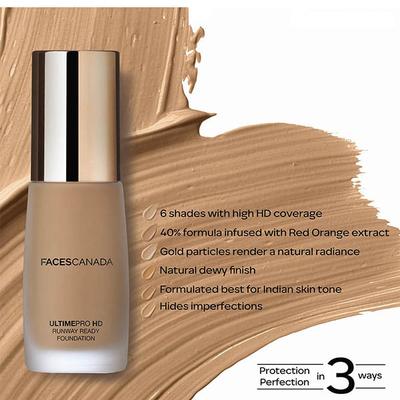 Faces Canada Ultime Pro Hd Runway Ready Foundation Almond Beige 06 30 Ml - Foundation