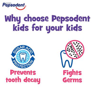 Pepsodent Kids Toothpaste - Strawberry 45 gm - Baby Oral Care