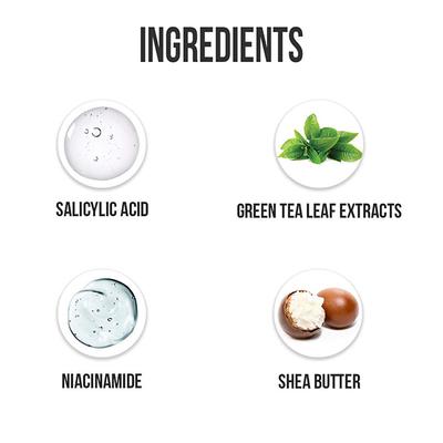 Furr 2% Salicylic Acid & Green Tea Anti Acne Face Moisturizer Unisex 50gm - Face Mask
