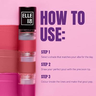 Elle18 Lit Lip Stack Music Fest 4.5 ml - Liquid Lipsticks