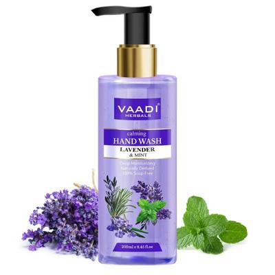 Vaadi Herbals Calming Lavender & Mint Hand Wash - Deep Moisutirizing 250 ml - Hand Wash & Soaps