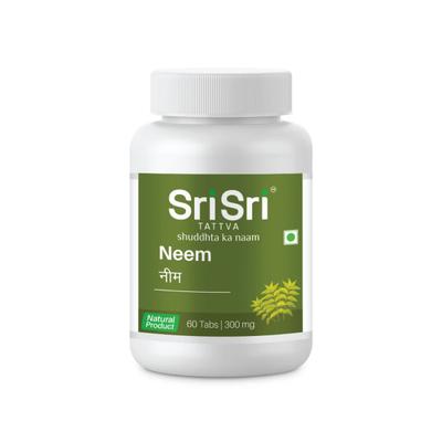 Sri Sri Tattva Neem 500 mg Tablet 60's - Pure Herbs