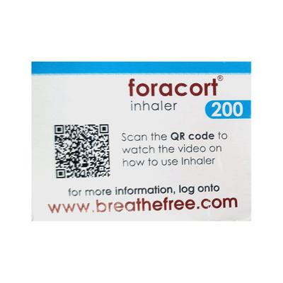FORACORT 200 WITH DOSE COUNTER Inhaler 180md - Asthma/COPD-Ast