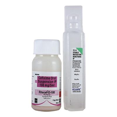 Ritecef O 100mg Dry Syrup 30ml - Bacterial Infections-Cep