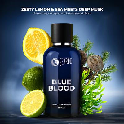 Beardo Blue Blood Perfume EDP 100 ml - Men Perfumes (Edt/Edp)