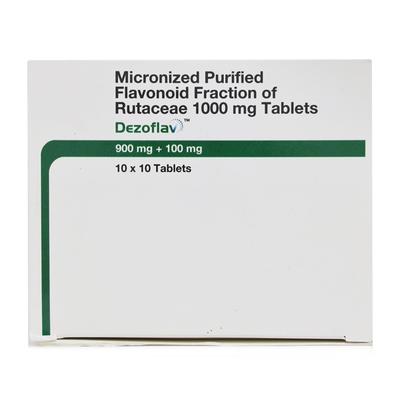 Dezoflav Tablet 10'S - Varicose Veins-Phl