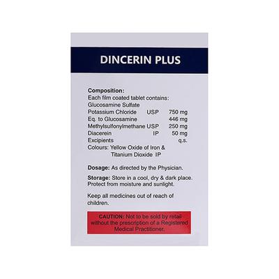 Dincerin Plus Tablet 10'S - Supplements-Ent