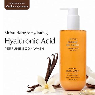 Kimirica Madagascar Vanilla Nourishing Shower Gel with Nettle Extract, All Skin Type 300ml - Shower Gels & Body Wash