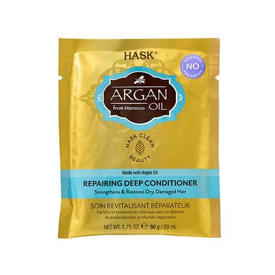 Hask Argan Oil Repairing Deep Conditioner 50 gm - Hair Masks & Packs