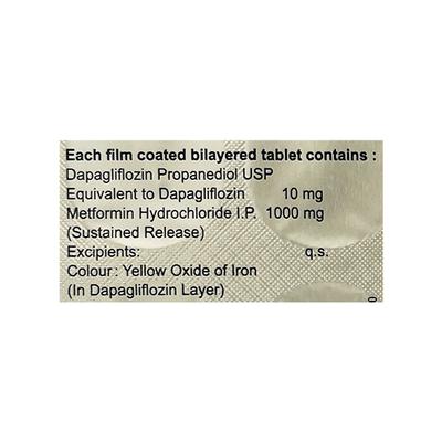 DONANCE M 1000 Tablet 10's - Diabetes-Ant