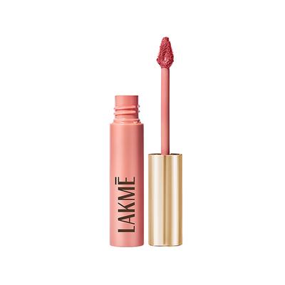 Lakme Double Duty Lip & Cheek Mousse Matte Lipstick & Soft Blush, Rose Touch,9gm - Liquid Lipsticks