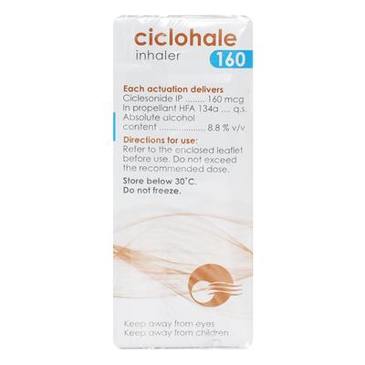 Ciclohale 160mg Inhaler 120Mdi - Asthma/COPD-Ast