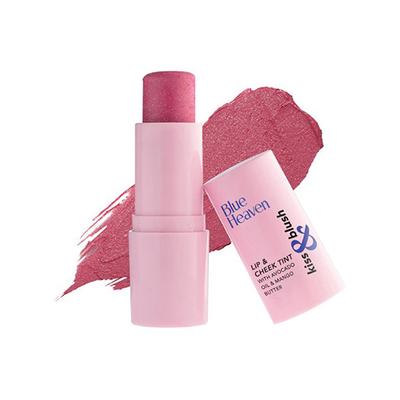Blue Heaven Kiss & Blush Lip And Cheek Tint, Rosy Dusk 8.5g - Blushes