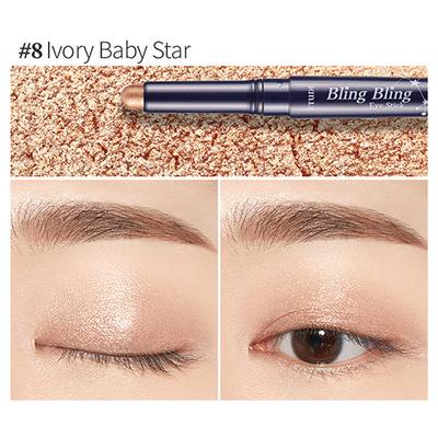 Etude Bling Bling Eye Stick 08 Ivory Baby Star 1.4gm - Eyeshadow, Bases & Primers