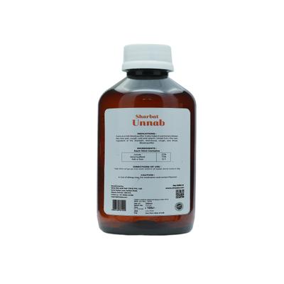 Dr. Talat's Unnab Sharbat 200 ml - Speciality Medicines