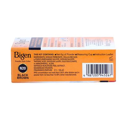 Bigen N20 Black Brown 18g 3's - Powder