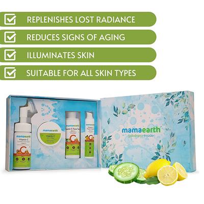 Mama earth Vitamin-C Glow Kit - Facial Kits