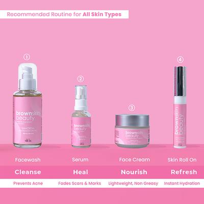 BrownSkin Beauty Immortal Aloe Serum with Vit. C 30 ml - Face Gels