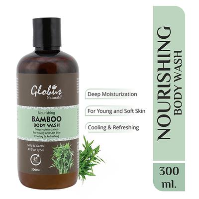 Globus Naturals Nourishing Bamboo Body Wash 300 ml - Shower Gels & Body Wash