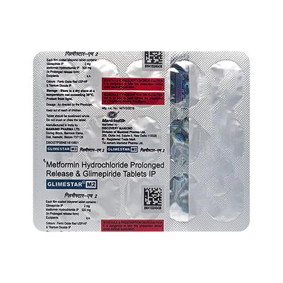 GLIMESTAR M2 Tablet 15's - Diabetes-Ant