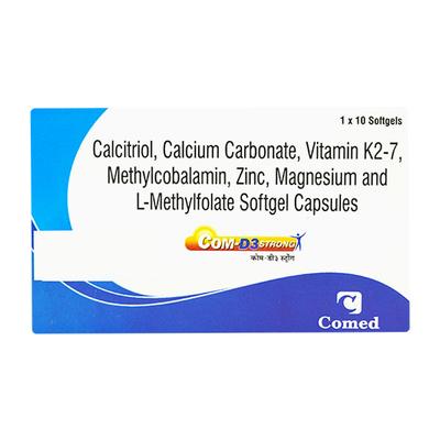 COM D3 STRONG Capsule 10's - Supplements-Cal