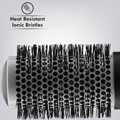Vega Professional Ceramix Shine Blow Dry Round Hair Brush 53Mm For Men & Women (Vpphb-04) - Hair Brushes