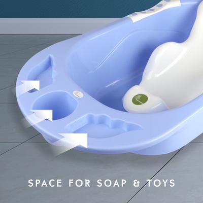 R for Rabbit Kiddie Kingdom Splash With Sling Bath Tub - Purple 1's - Bathing Essentials