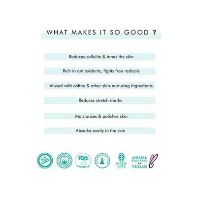 mCaffeine Naked & Raw Coffee Body Polishing Oil 100 ml - Body Butter