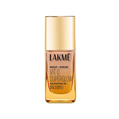 Lakme Makeup+Skincare Vitc Superglow Skin Perfecting Tint Neutral Nude N200 25 ml - Foundation