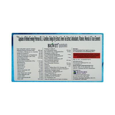 BIOVIT WOMAN Capsule 10's - Supplements-Vam