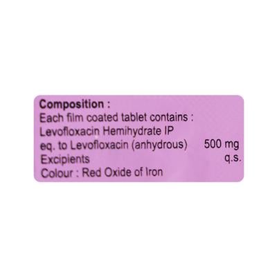 LEVONOX 500 Tablet 10's - Bacterial Infections-Qui