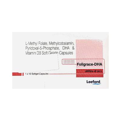 FOLIGRACE DHA Soft Gelatin Capsule 10's - Supplements-Sup