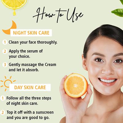 The Beauty Sailor Shine and Bright Vitamin C Cream Promotes Glow and Brightness 50 gm - Day Cream