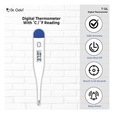 Dr. Odin Digital Thermometer (T-12L) - Health Monitors And Equipment
