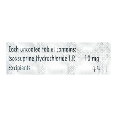 Duvadilan 10mg Tablet 50'S - Peripheral Vascular Disease
