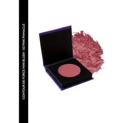 Sugar Cosmetics Contour De force Mini Blush - 02 Pink Pinnacle + Contour De force Mini Highlighter - 02 Gold Glory 1's - Highlighters & Illuminators