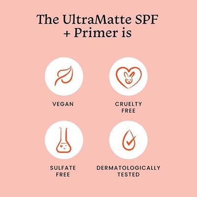 Foxtale Ultra Matte Spf 50 Pa++++ and Primer, Shade 1, No White Cast, Blurs Out Pores Primer 50 ml - Face Creams