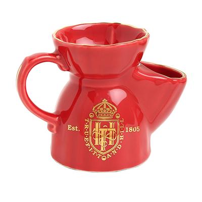 Truefitt and Hill Red Shaving Mug Handcrafted Signature Product of Truefitt and Hill 1's - Pre & Post Shaves