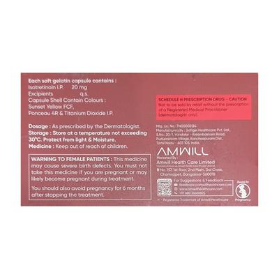 TINYTRET 20 Capsule 10's - Acne-Acn