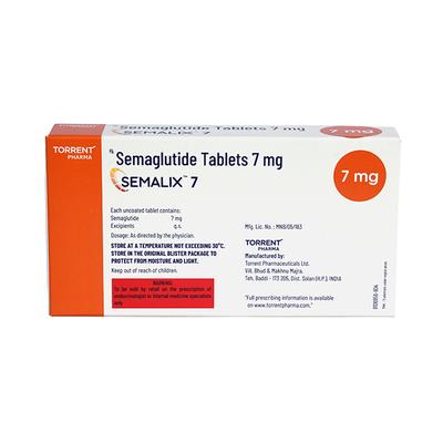 SEMALIX 7 Tablet 10's - Diabetes-Ant