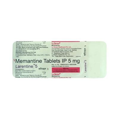 Larentine 5mg Tablet 10'S - Alzheimer-Neu