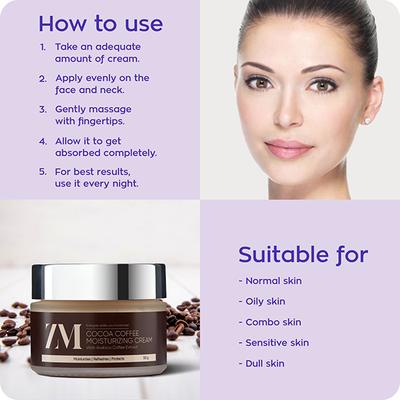 Zayn & Myza Cocoa Coffee Moisturizing Cream 50 gm - Day Cream