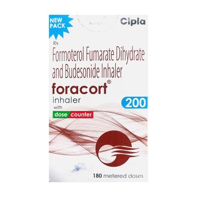 FORACORT 200 WITH DOSE COUNTER Inhaler 180md - Asthma/COPD-Ast