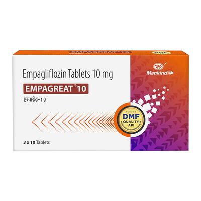 EMPAGREAT 10 Tablet 10's - Diabetes-Ant