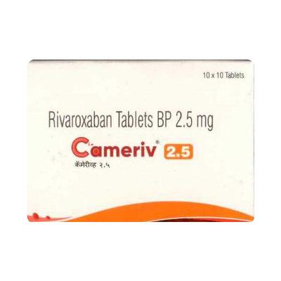 CAMERIV 2.5 Tablet 10's - Blood Clot-Ant
